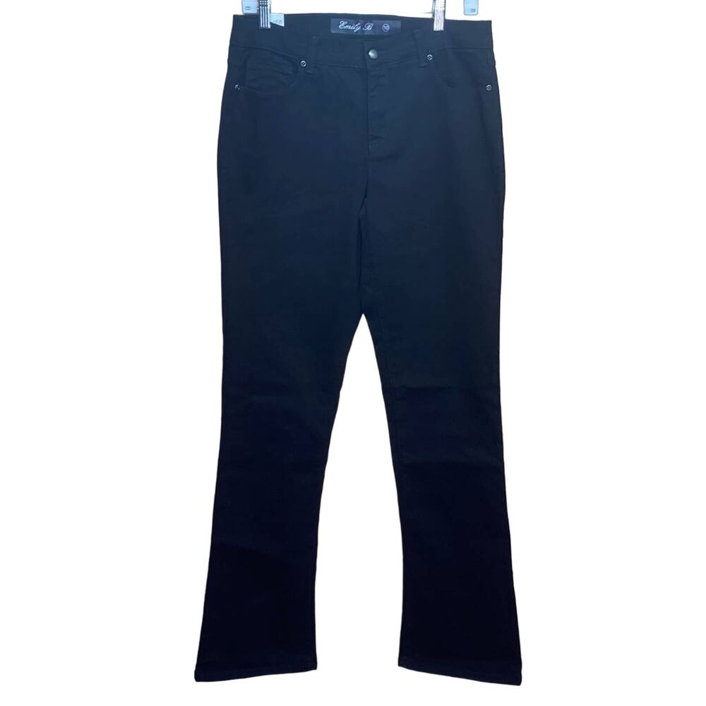 Emily B Black Bootcut Jeans Size 10